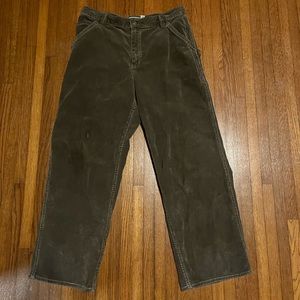 brown corduroy pants